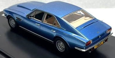 Aston Martin Lagonda S1 Blue Metallic 1974-1977 1:43 Scale Resin Car – Matrix