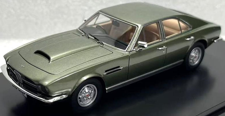Aston Martin Lagonda S1 Green Metallic 1974-1976 1:43 Scale Resin Car – Matrix