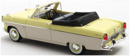 Ford Zodiac MK2 206E Convertible Yellow White 1958-1963 1:43 Scale Resin Car – Matrix