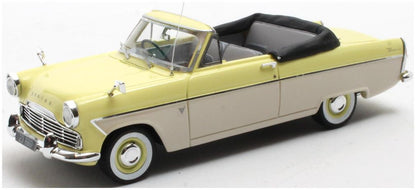 Ford Zodiac MK2 206E Convertible Yellow White 1958-1963 1:43 Scale Resin Car – Matrix