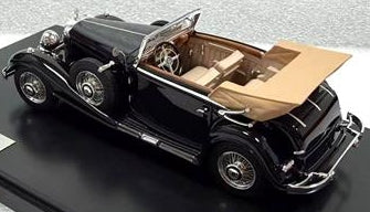 Mercedes-Benz 500K Cabriolet C Black 1935 1:43 Scale Resin Car – Matrix