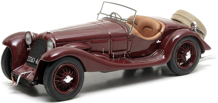 Maserati V4 Sport 16 29 Maroon 1:43 Scale Resin Car – Matrix