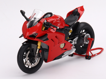 Ducati Panigale V4 S Red 1:12 Scale TrueScale Miniatures Diecast Model Motorcycle