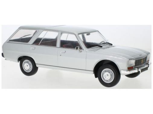 Peugeot 504 Break Silver 1976 1:18 Scale Diecast Car – Model Car Group
