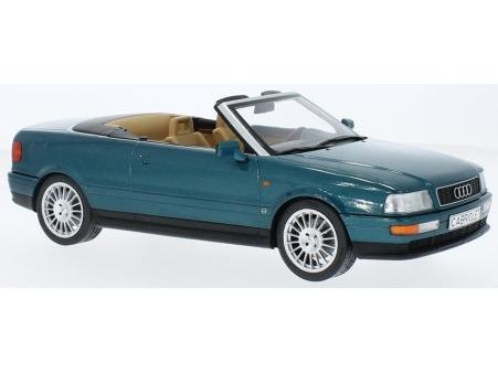 Audi Cabriolet Dark Green 1991 1:18 Scale Diecast Car – Model Car Group