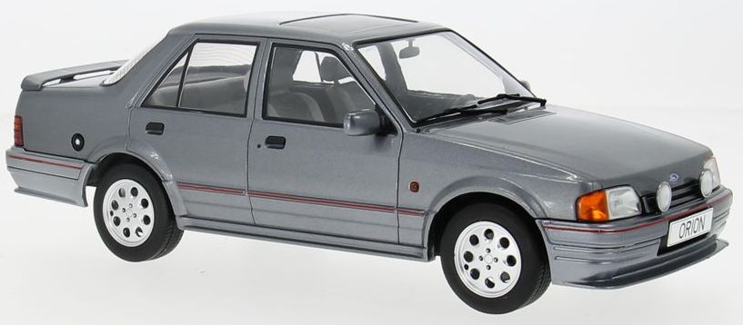 Ford Orion Mk2 Grey LHD w/RS Package 1:18 Scale Diecast Model Car – Model Car Group