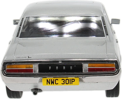 Ford Granada Mk1 Silver RHD UK Exclusive 360pcs 1:18 Scale Diecast Car – Model Car Group