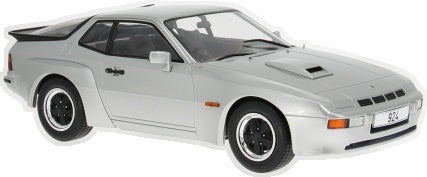 Porsche 924 Carrera GT Silver 1981 1:18 Scale Diecast Car – Model Car Group