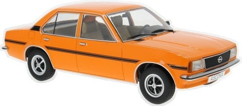Opel Ascona B SR Orange 1975 1:18 Scale Diecast Car – Model Car Group