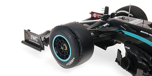 Mercedes-AMG W11 EQ Performance(Flat Tyre) F1 British GP 2020 Lewis Hamilton 1:18 Scale Diecast Car – Minichamps