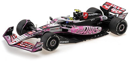Moneygram Haas F1 Team VF-25 F1 Japanese GP 2025 Oliver Bearman 1:18 Scale Diecast Car – Minichamps