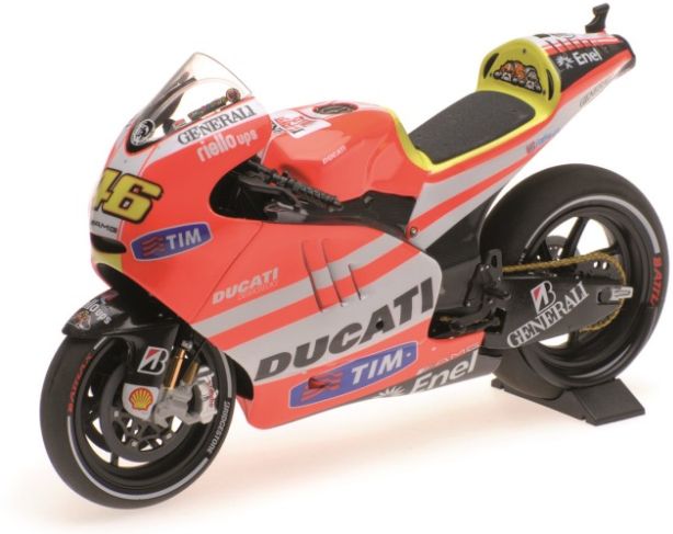 Ducati Desmosedici GP 11.1 Valentino Rossi MotoGP 2011 1:12 Scale Diecast Model