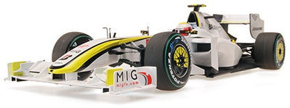 Brawn GP BGP001 Winner F1 European GP 2009 Rubens Barrichello 1:18 Scale Diecast Car – Minichamps
