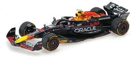 Oracle Red Bull Racing RB21 F1 Canadian GP 2025 Yuki Tsunoda 100th GP 1:43 Scale Diecast Car – Minichamps