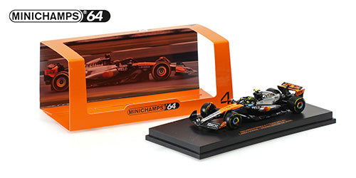 McLaren F1 Team MCL39 Winner F1 British GP 2025 Lando Norris 1:64 Scale Diecast Car – Minichamps