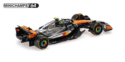 McLaren F1 Team MCL39 Winner F1 British GP 2025 Lando Norris 1:64 Scale Diecast Car – Minichamps