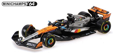 McLaren F1 Team MCL39 2nd F1 British GP 2025 Oscar Piastri 1:64 Scale Diecast Car – Minichamps