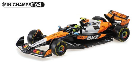 McLaren F1 Team MCL39 #4 Winner Mexican GP 2025 Lando Norris 1:64 Scale Diecast Car – Minichamps