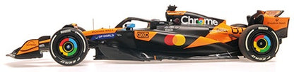 McLaren F1 Team MCL39 Winner F1 Chinese GP 2025 Oscar Piastri 1:18 Scale Diecast Car – Minichamps