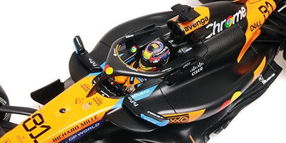 McLaren F1 Team MCL39 Winner F1 Chinese GP 2025 Oscar Piastri 1:18 Scale Diecast Car – Minichamps