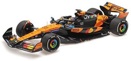 McLaren F1 Team MCL39 Winner F1 Chinese GP 2025 Oscar Piastri 1:18 Scale Diecast Car – Minichamps