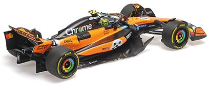 McLaren F1 Team MCL39 Winner F1 Monaco GP 2025 Lando Norris 1:18 Scale Diecast Car – Minichamps