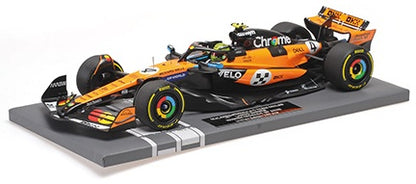 McLaren F1 Team MCL39 Winner F1 Monaco GP 2025 Lando Norris 1:18 Scale Diecast Car – Minichamps
