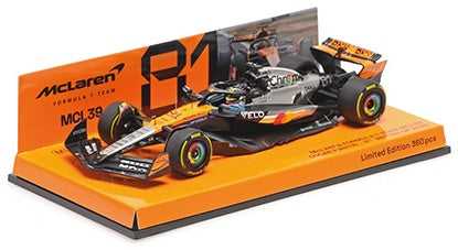 McLaren F1 Team MCL39 Winner F1 British GP 2025 Lando Norris 1:43 Scale Diecast Car – Minichamps