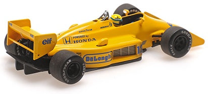 Lotus Honda 99T (Dirty Version) First Monaco GP Win 1987 Ayrton Senna 1:43 Scale Diecast Car – Minichamps