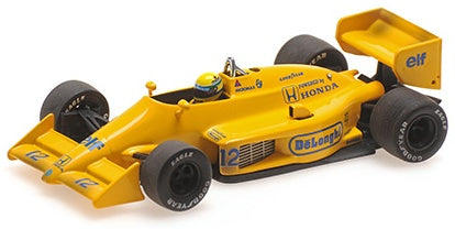 Lotus Honda 99T (Dirty Version) First Monaco GP Win 1987 Ayrton Senna 1:43 Scale Diecast Car – Minichamps