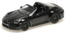 Porsche 911 (992.2) Targa 4 GTS 2025 Black 1:64 Scale Diecast Car – Minichamps