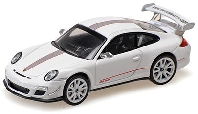 Porsche 911 GT3 RS 4.0 2011 White 1:64 Scale Diecast Car – Minichamps