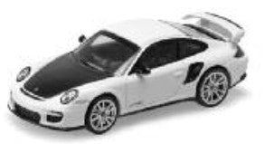 Porsche 911 (997.2) GT2 RS 2010 Red w/Silver Wheels 1:64 Scale Diecast Car – Minichamps