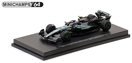 Mercedes-AMG Petronas F1 W16 E Performance F1 Chinese GP 2025 Kimi Antonelli 1:64 Scale Diecast Car – Minichamps
