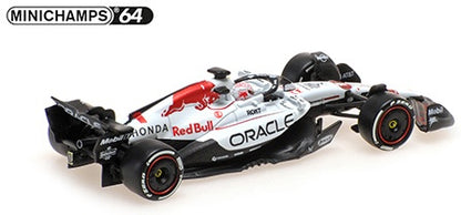 Oracle Red Bull Racing RB21 Winner F1 Japanese GP 2025 Max Verstappen 1:64 Scale Diecast Car – Minichamps