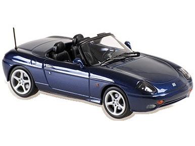 Fiat Barchetta 1995 Dark Blue Metallic 1:43 Scale Diecast Car – MaXichamps