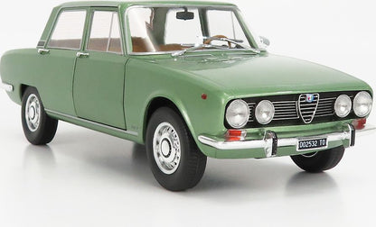 Alfa Romeo 1750 Berlina Series 2 1969 Olive Green 1:18 Scale Diecast Model Car – Mitica