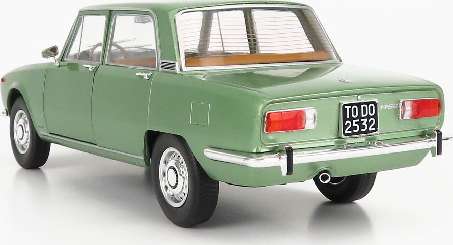 Alfa Romeo 1750 Berlina Series 2 1969 Olive Green 1:18 Scale Diecast Model Car – Mitica