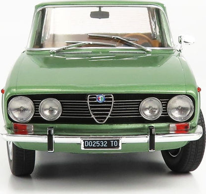 Alfa Romeo 1750 Berlina Series 2 1969 Olive Green 1:18 Scale Diecast Model Car – Mitica