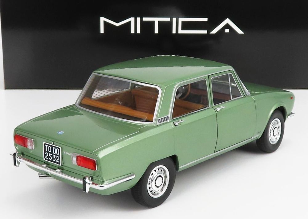 Alfa Romeo 1750 Berlina Series 2 1969 Olive Green 1:18 Scale Diecast Model Car – Mitica