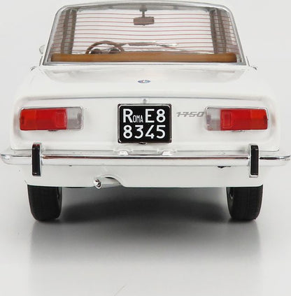 Alfa Romeo 1750 Berlina Series 2 1969 White 1:18 Scale Diecast Model Car – Mitica