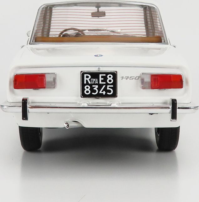 Alfa Romeo 1750 Berlina Series 2 1969 White 1:18 Scale Diecast Model Car – Mitica