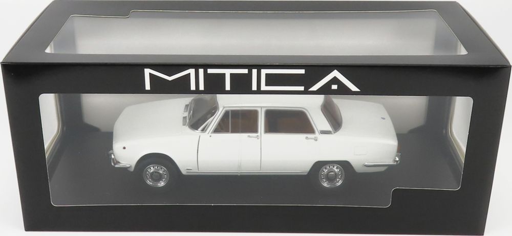 Alfa Romeo 1750 Berlina Series 2 1969 White 1:18 Scale Diecast Model Car – Mitica