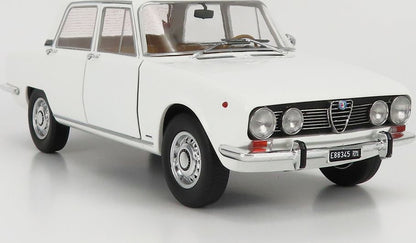 Alfa Romeo 1750 Berlina Series 2 1969 White 1:18 Scale Diecast Model Car – Mitica