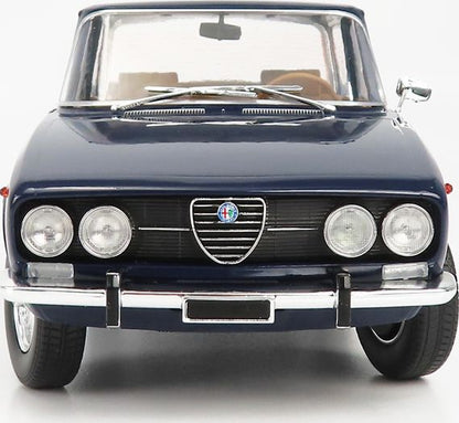 Alfa Romeo 2000 Berlina 1971 w/Commando Polizia Decals 1:18 Scale Diecast Model Car – Mitica