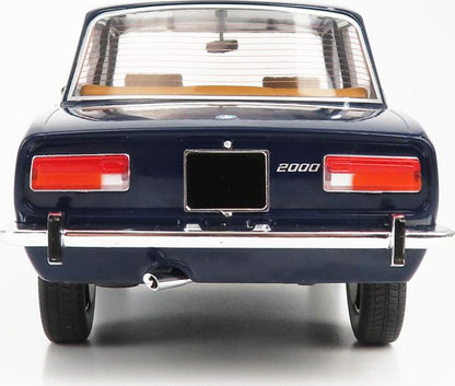 Alfa Romeo 2000 Berlina 1971 w/Commando Polizia Decals 1:18 Scale Diecast Model Car – Mitica