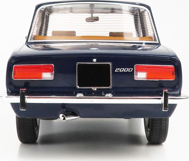 Alfa Romeo 2000 Berlina 1971 w/Commando Polizia Decals 1:18 Scale Diecast Model Car – Mitica