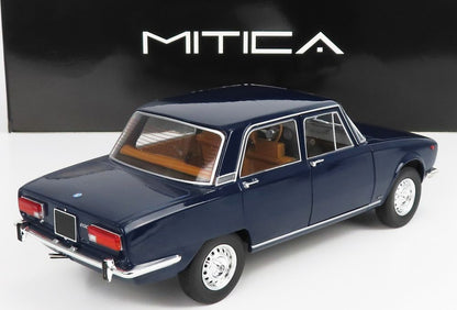 Alfa Romeo 2000 Berlina 1971 w/Commando Polizia Decals 1:18 Scale Diecast Model Car – Mitica