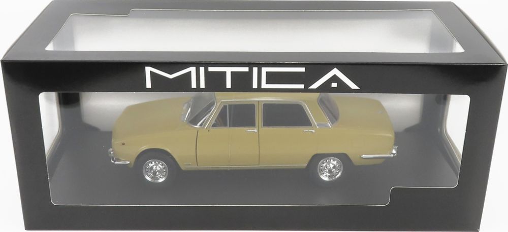 Alfa Romeo 2000 Berlina 1971 Giallo Piper 116 1:18 Scale Diecast Model Car – Mitica