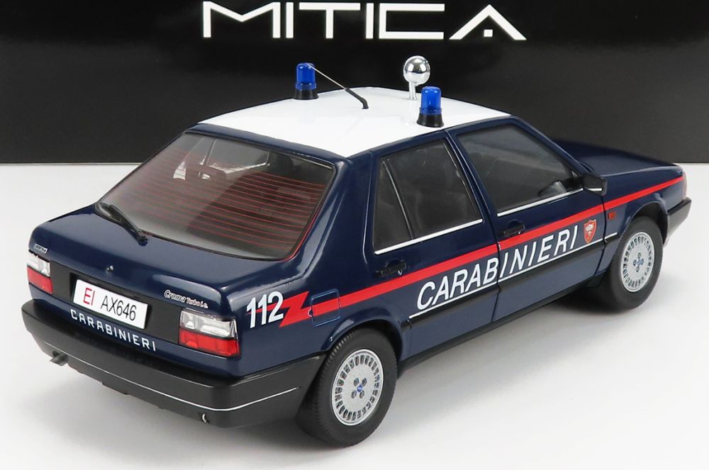 Fiat Croma 2.0 Turbo iE Carabinieri 1:18 Scale Diecast Model Car – Mitica